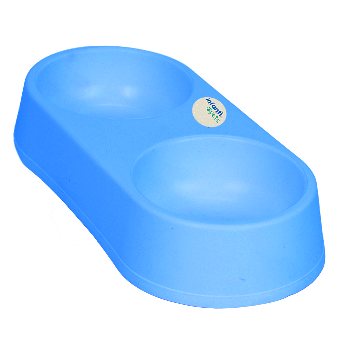 Plato Comedero Doble Practico Comodo Fabricado Polipropileno